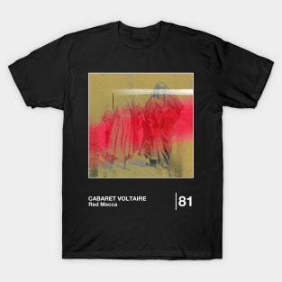 Cabaret Voltaire / Minimal Style Graphic Artwork Design T-Shirt